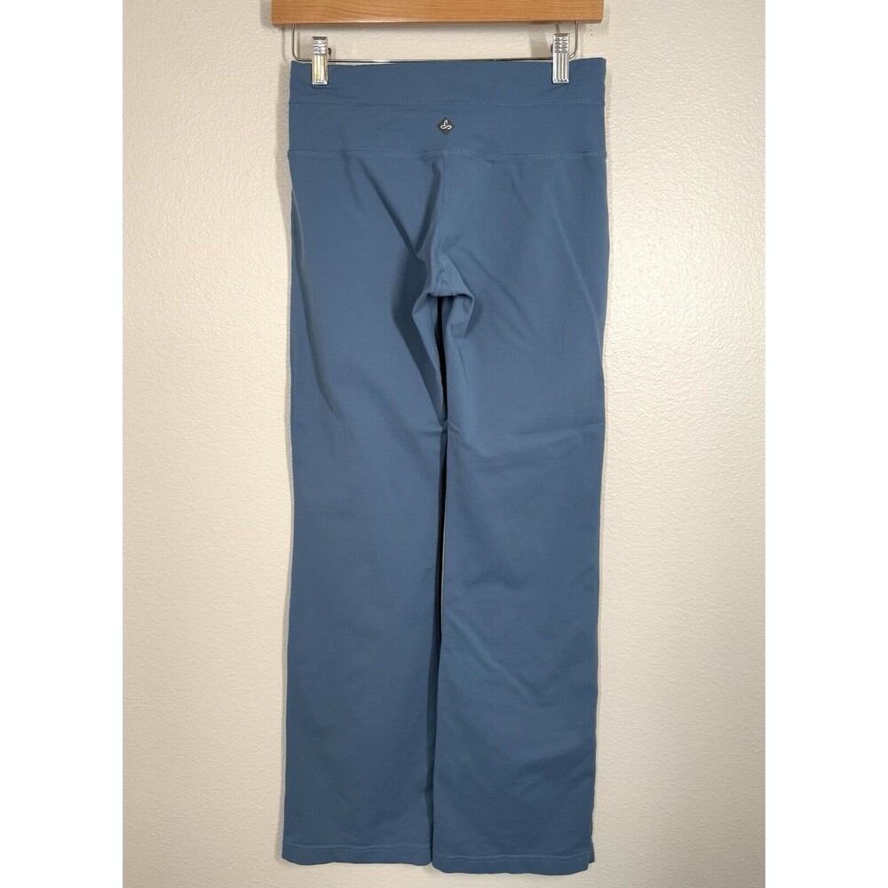 PrAna Women's Yoga Athletic Pants Straight Leg Blue‎ Sz S Bootcut Gym Workout - Picture 4 of 10
